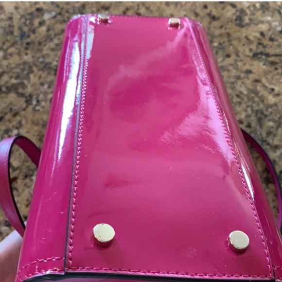 Kate Spade Stunning Shiny Handbag Clutch - Picture 9 of 16